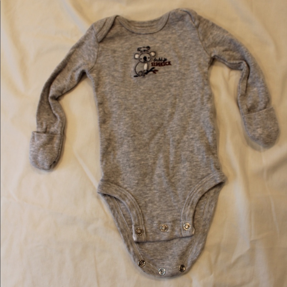 Carters long sleeve onesie